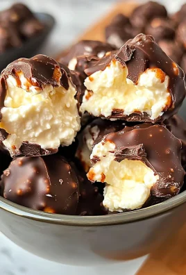 Low Carb Cottage Cheese Chocolate Clusters with Caramel