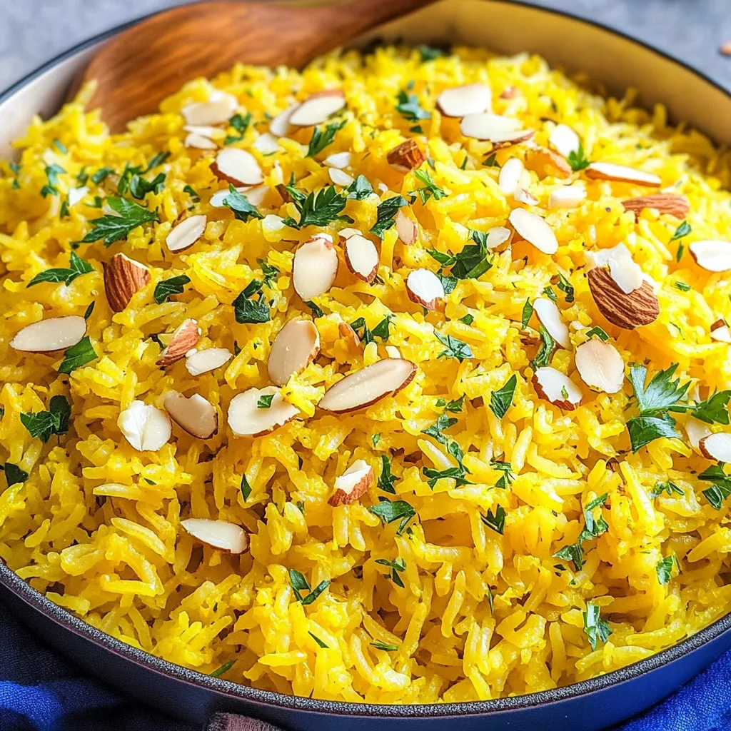 Mediterranean Yellow Rice