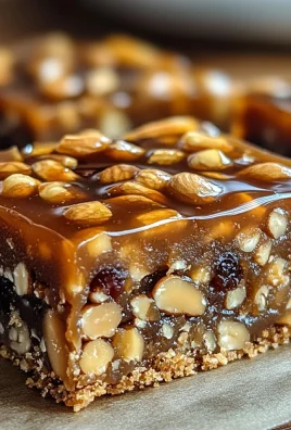 No-Bake Nutty Treacle Slice