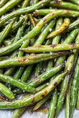Oven Roasted Green Beans