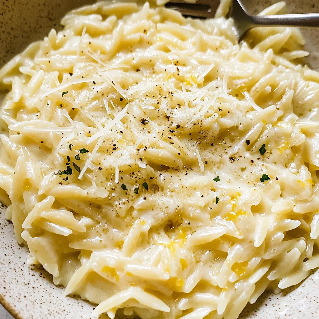 Parmesan Orzo
