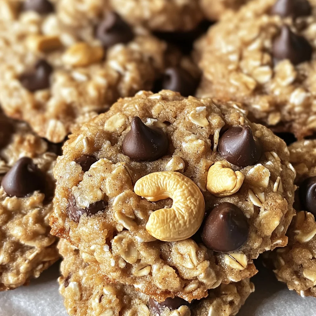 Peanut Butter Oatmeal Breakfast Cookies