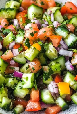 Persian Shirazi Salad