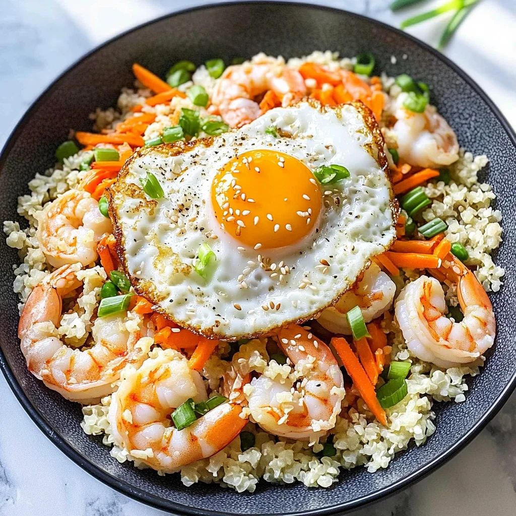 Shrimp Fried Cauliflower Rice