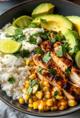 Street Corn Chicken Rice Bowls
