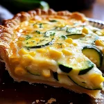 Sweet Corn and Zucchini Pie