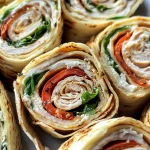 Turkey Pinwheels for Easy Pool Food
