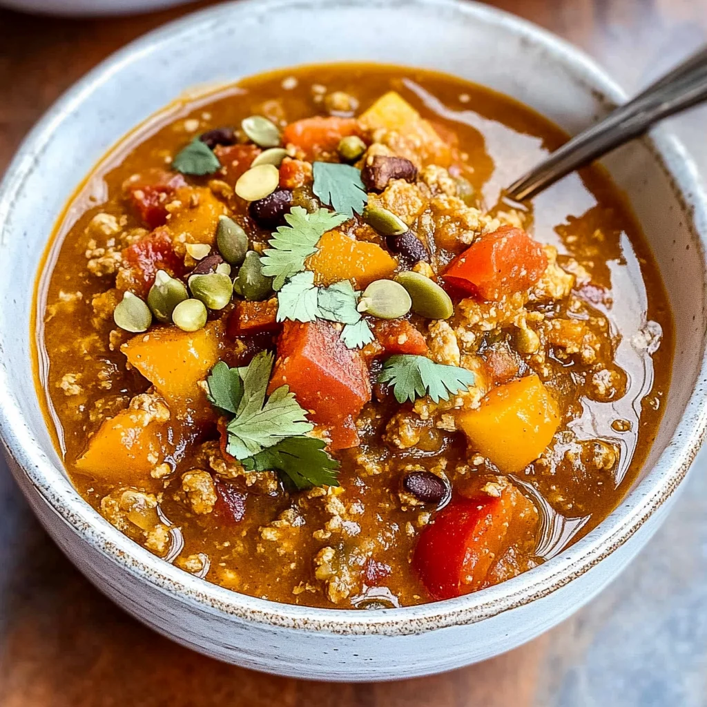 Turkey Pumpkin Chili