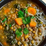 Vegan Whole Lentil Soup