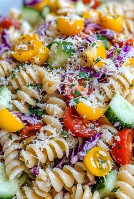 Vegetarian Pasta Salad
