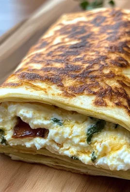 Viral High Protein Cottage Cheese Wrap