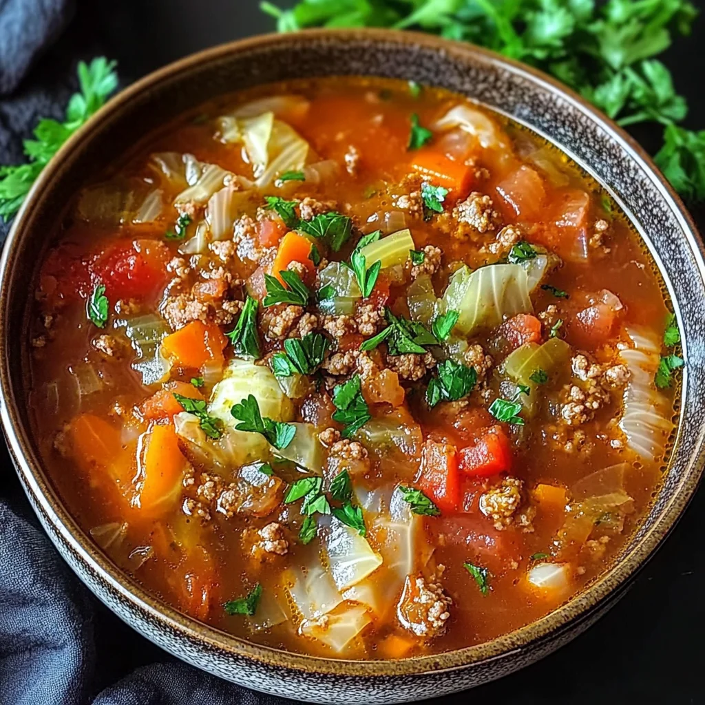 Cabbage Roll Soup