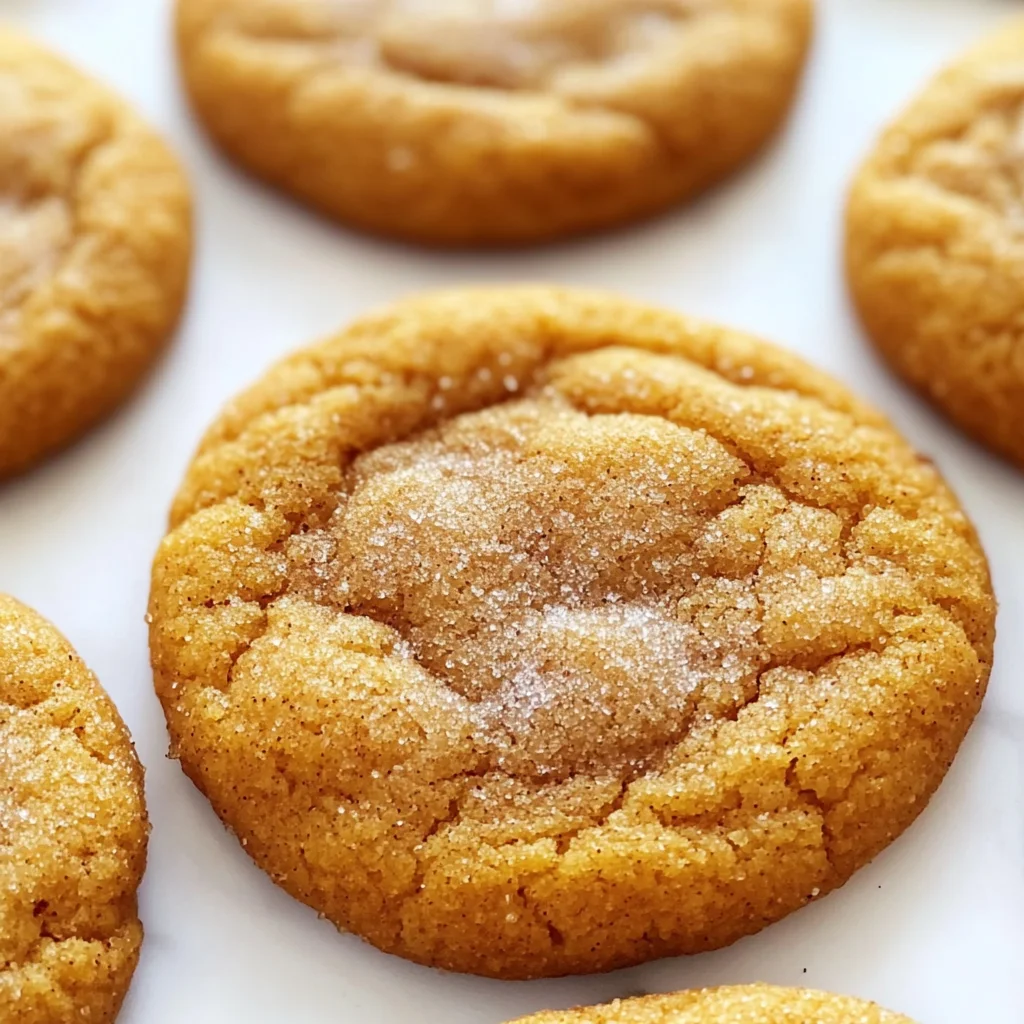 Chewy Pumpkin Snickerdoodles