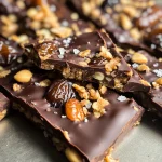 Chocolate Date Crunch Bark (Easy Viral TikTok Recipe!)