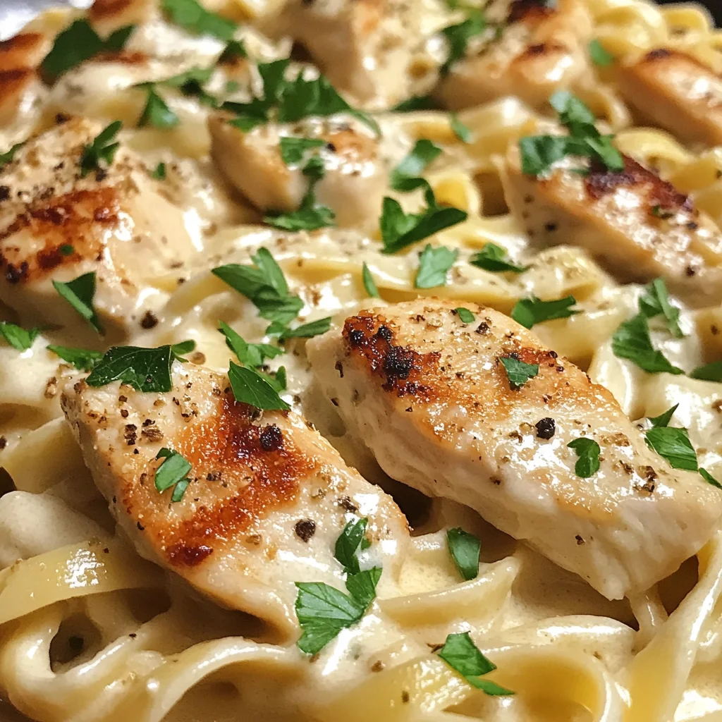 Creamy Chicken Alfredo Pasta image 3