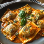 Creamy Red Pepper Ravioli: A Family-Favorite Weeknight Wonder