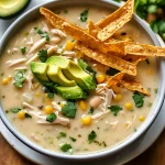 Creamy White Chicken Enchilada Soup