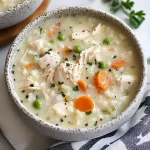 Creamy White Chicken and Rice Soup