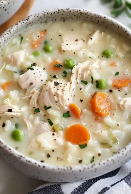 Creamy White Chicken and Rice Soup