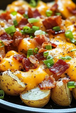 Crispy Cheese and Bacon Potatoes