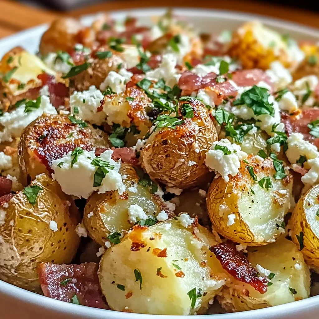 Crispy Smashed Potato Salad Recipe
