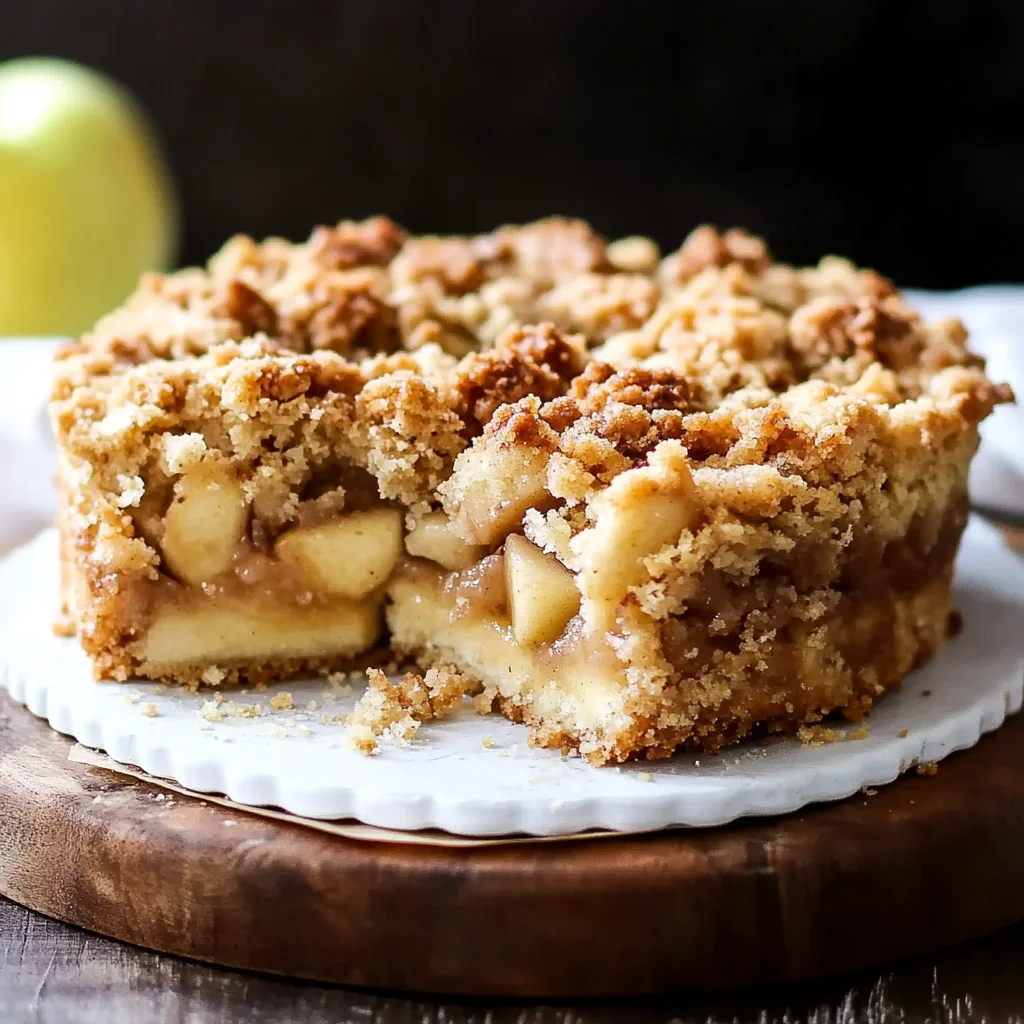 Delicious Apple Crumble Cake Recipe: A Perfect Fall Dessert