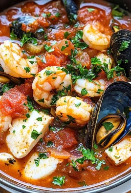 Delicious Rustic Seafood Soup Zuppa di Pesce Recipe to Savor
