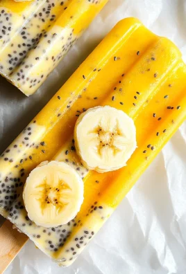 Dreamy Mango Banana Chia Pudding Pops