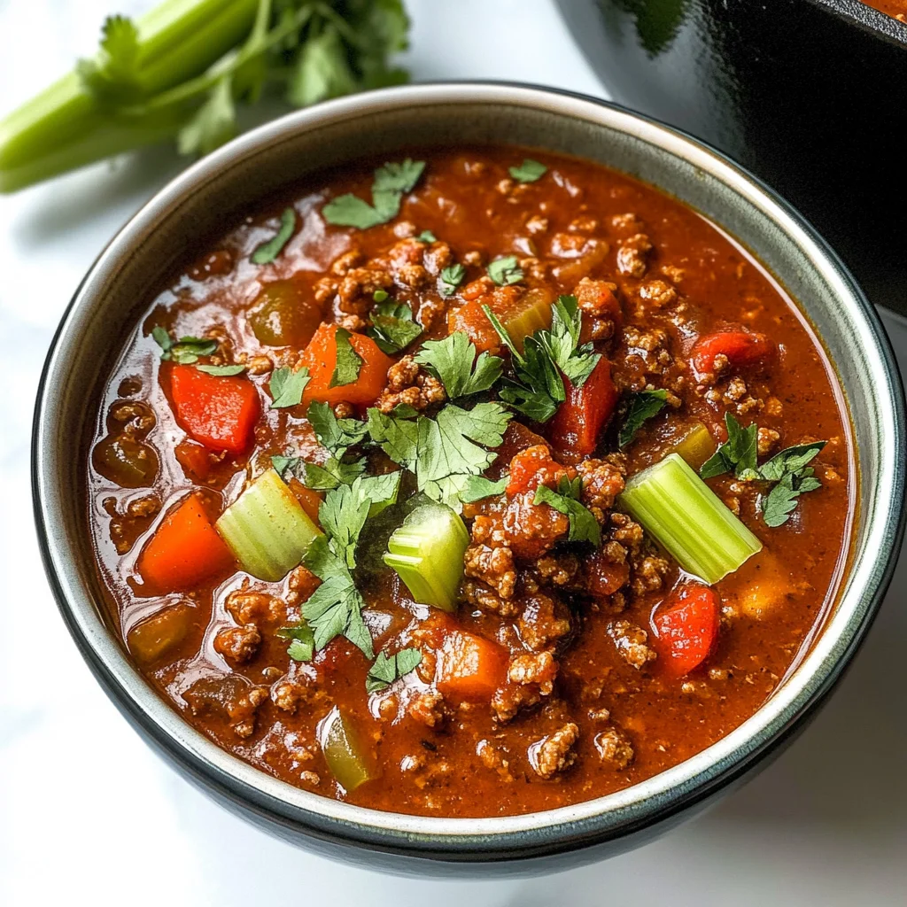 EASY KETO CHILI RECIPE