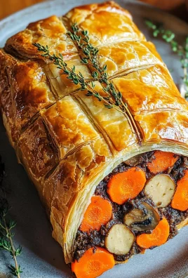 Easy Carrot Wellington With Pureed Mushroom Pâté