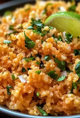 Easy Mexican Cauliflower Rice Recipe (Low-Carb)