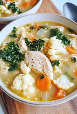 Easy Nourishing Chicken Cauliflower Soup