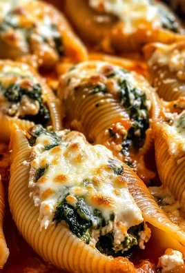 Easy Spinach and Ricotta Stuffed Shells