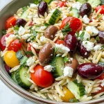 Greek Orzo Pasta Salad