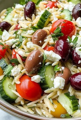 Greek Orzo Pasta Salad