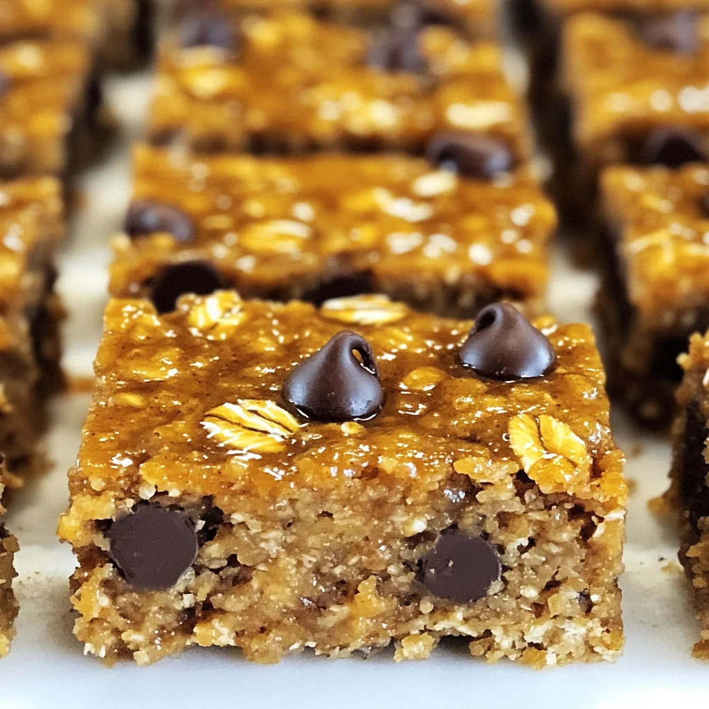 Healthy Pumpkin Oatmeal Bars