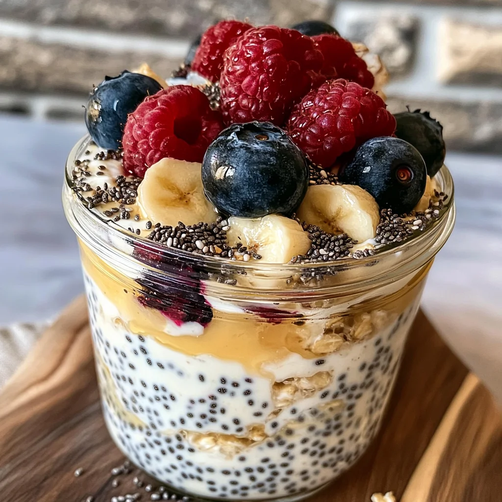 High Protein Overnight Oats