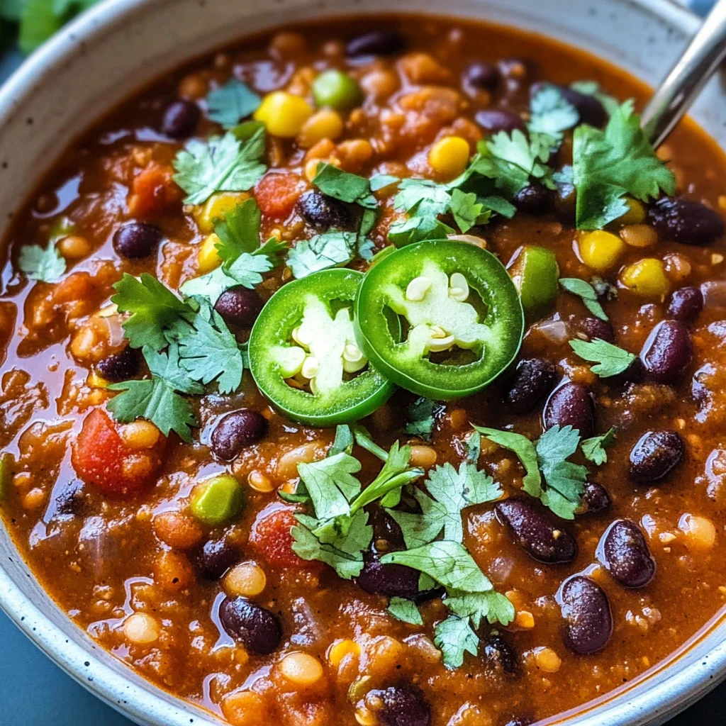 Homemade Vegan Chili Recipe