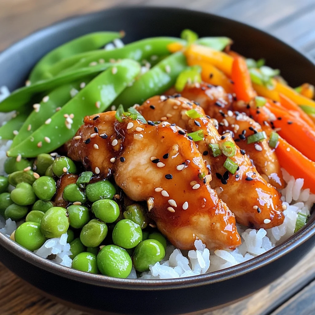 Honey Garlic Chicken Rice Bowls (30-Minutes) image 2