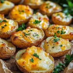 Irish Cheesy Ranch Oven Roasted Potatoes
