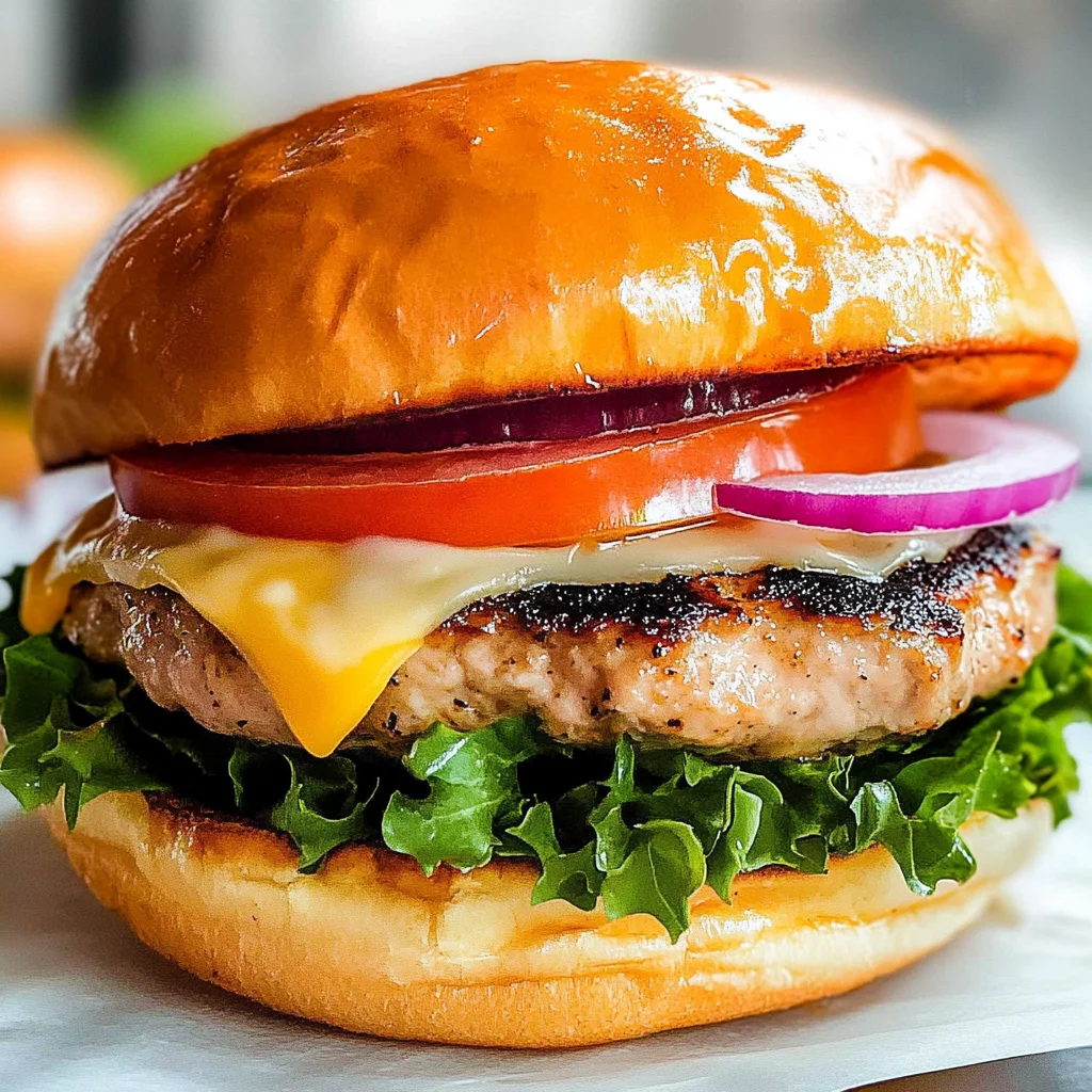 Juicy Turkey Burger