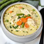 Keto Chicken Pot Pie Soup Recipe