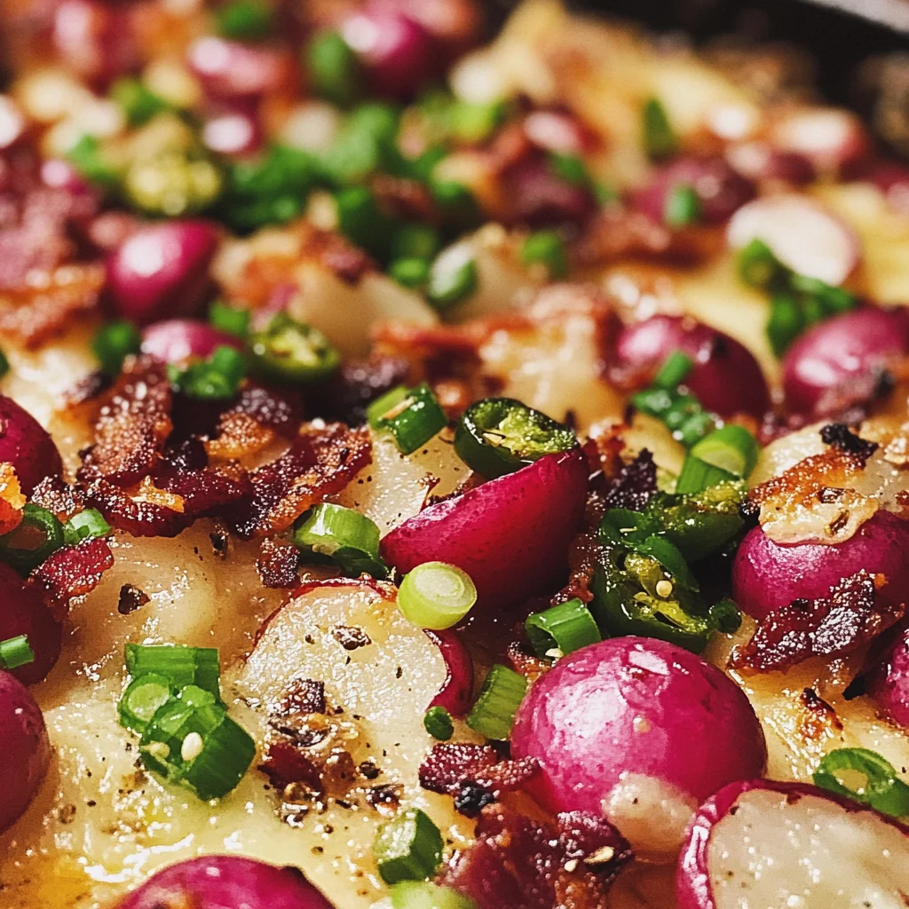 Keto Loaded Oven Roasted Radishes image 2