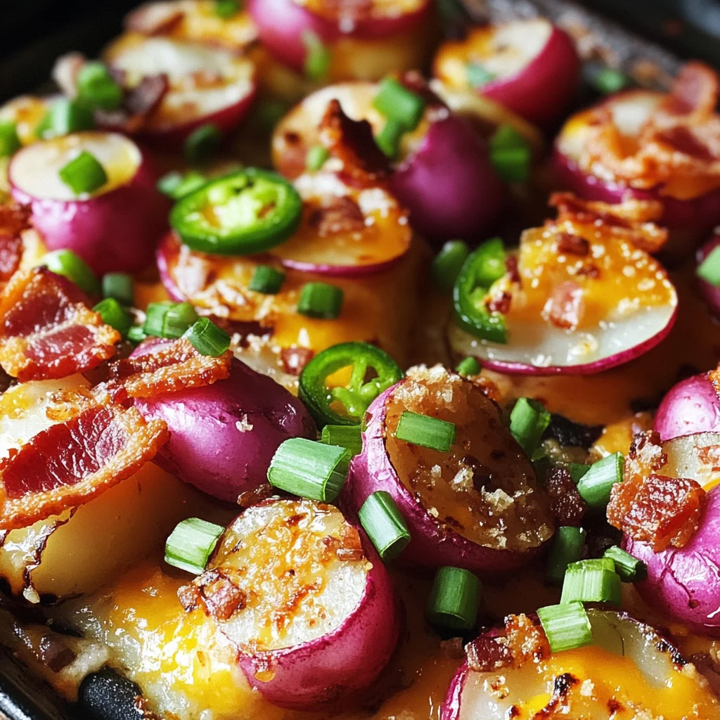 Keto Loaded Oven Roasted Radishes image 3