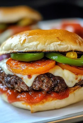 Keto Pizza Burger