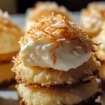 Lemon Coconut Cheesecake Cookies