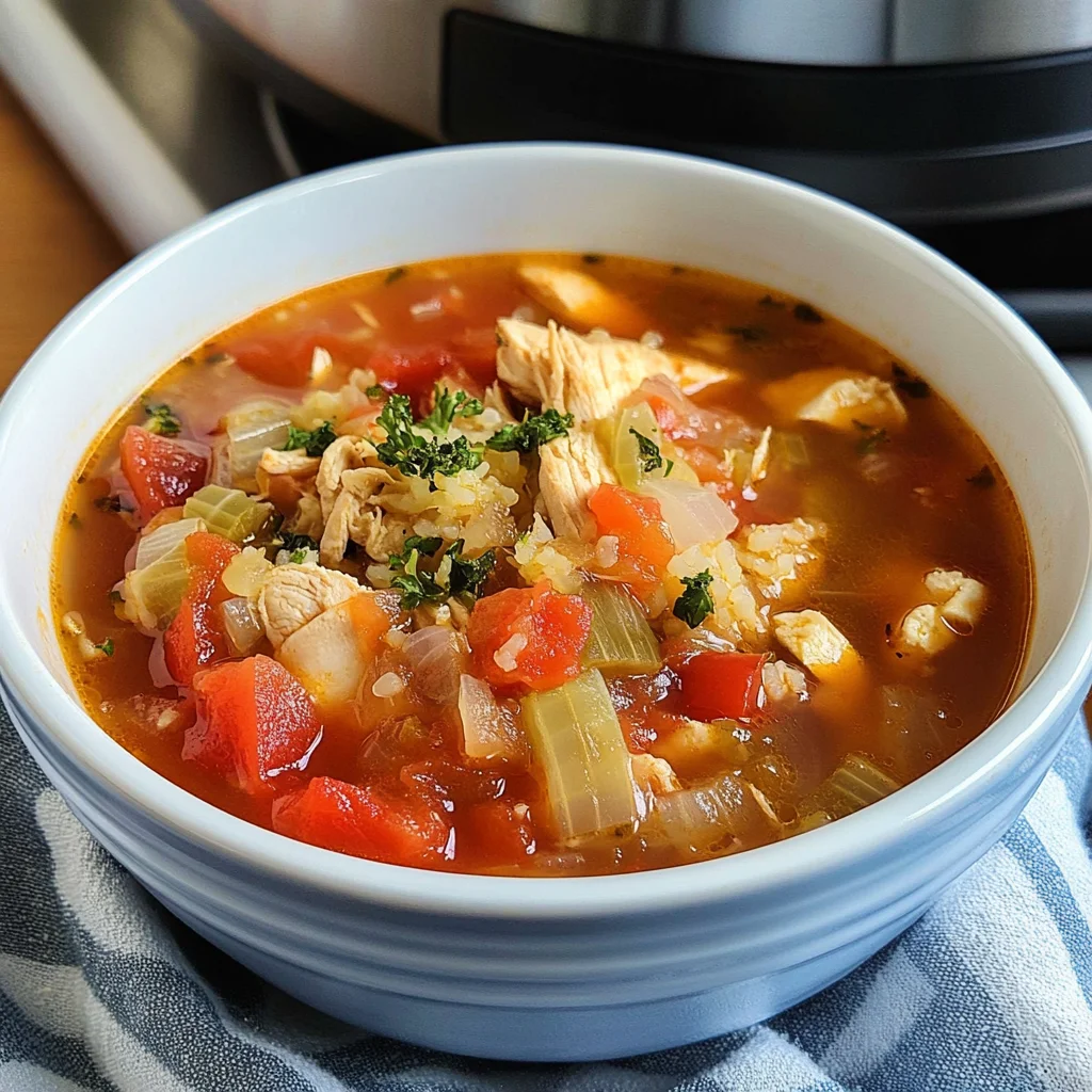 Low-Carb Cabbage Soup With Chicken