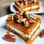 Low-Carb Turtle Pumpkin Cheesecake Bars