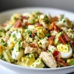 Low Carb Chicken Egg Salad
