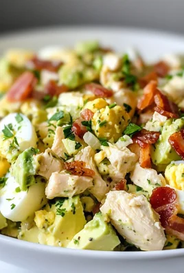 Low Carb Chicken Egg Salad